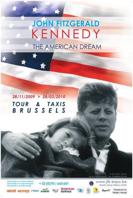 Affiche Exposition John Fitzgerald Kennedy